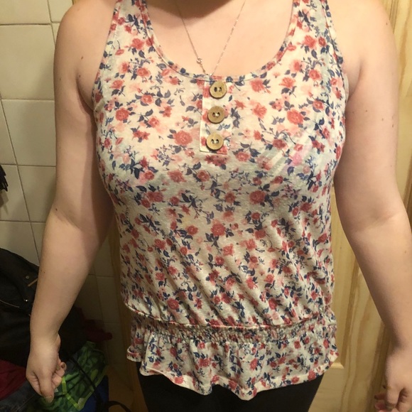Medium Rhapsody floral tank top - Picture 3 of 4